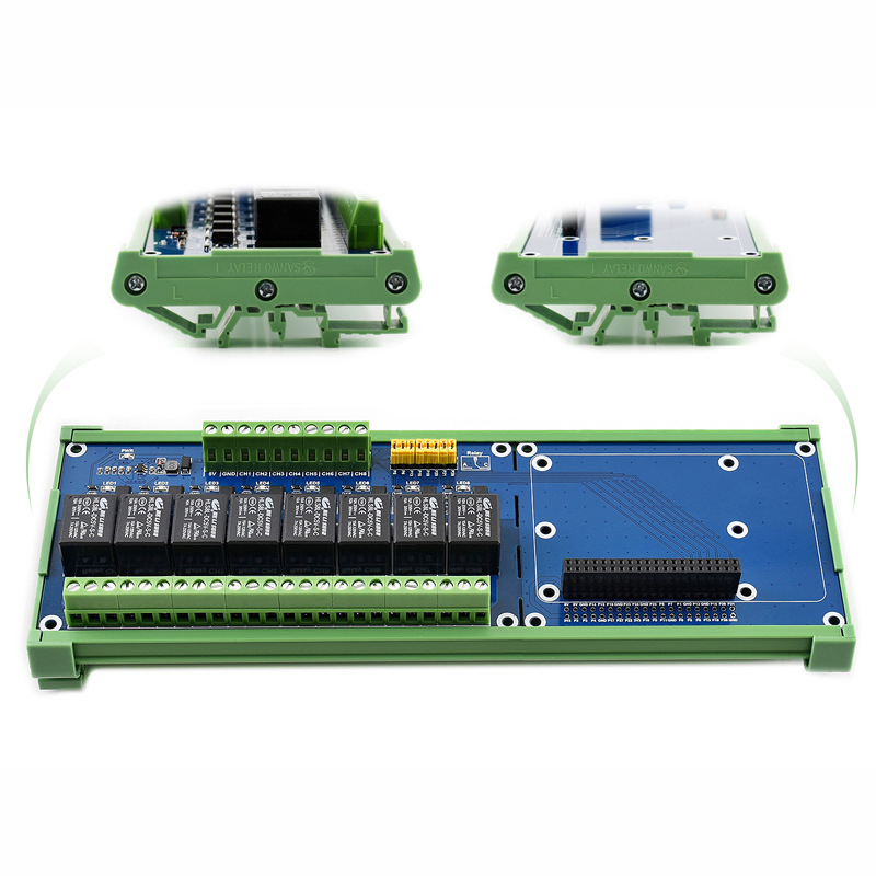 Raspberry Pi 4 Model B 3B Plus - Relay 8 Channel Board recension och pris