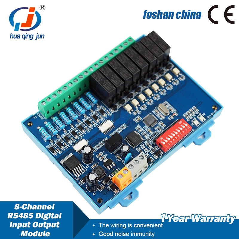 Huaqingjun 8-Channel RS485 Dig - Relay 8 Channel Board recension och pris